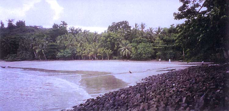 Lagoon Outlet End ofMain Beach